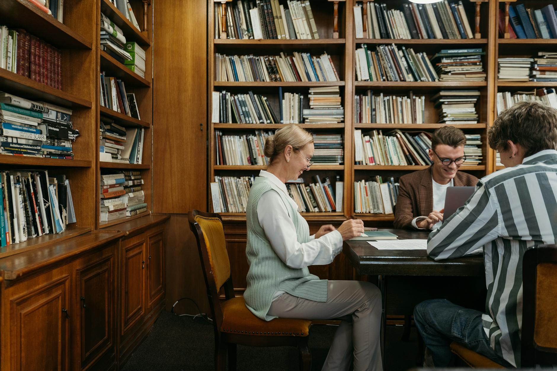 university library