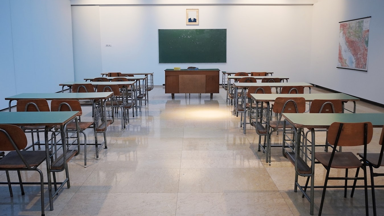 Classroom in an Australian school