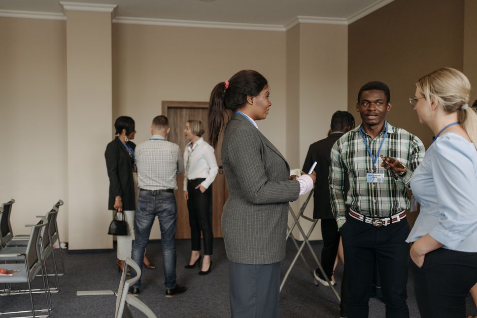 Career fair networking