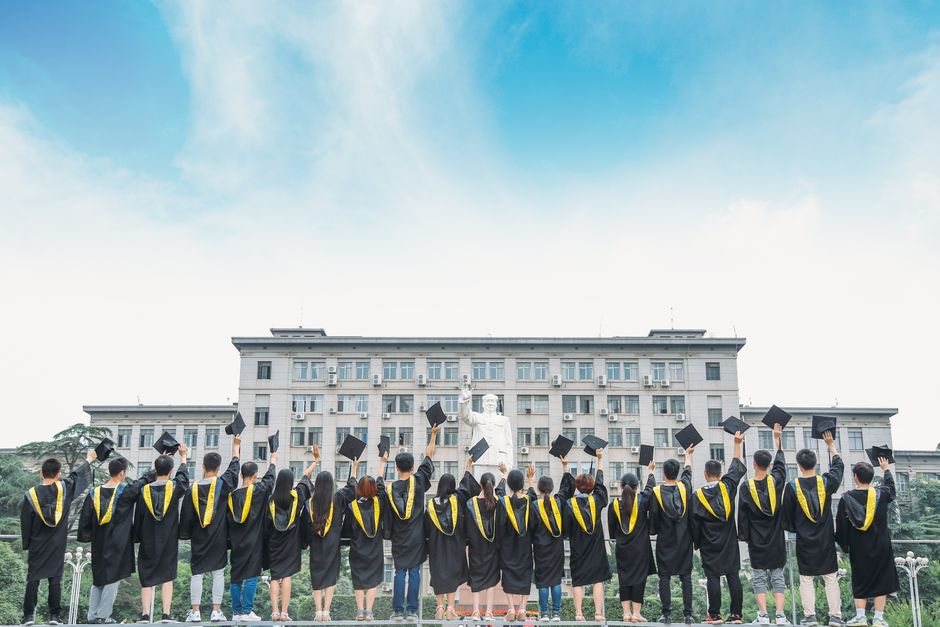 UK graduation ceremony